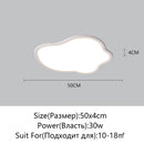 Axyaa Nordic LED Cloud Ceiling Chandelier for Home Decor Lighting