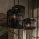 Axyaa Handmade Rattan Pendant Lamp LED Chandelier for Home Decor