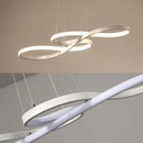 Axyaa Italy Circle Pendant Lamp Dining Room Chandelier Living Room Lighting