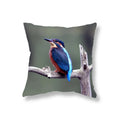 Axyaa Kingfisher Bird Pillowcase for Home Decor and Comfort