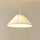 Axyaa French Fabric Suspension Pendant Light Chandelier - Hanging Lamp Fixture