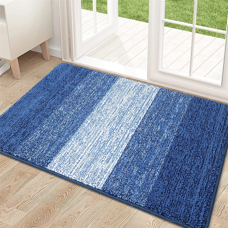 Axyaa Absorbent Bathroom Foot Mat: Non-slip Quick Drying Bath Rug