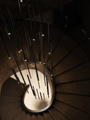 Axyaa Modern Loft LED Chandelier for Staircase & Living Room