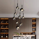 Axyaa Nordic Chandeliers Dining Room Pendant Lights Ceiling Hanging Lamps