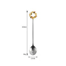 Axyaa Stainless Steel Christmas Dessert Set - Creative Cartoon Cutlery
