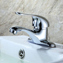 Axyaa Basin Faucet: Hot & Cold Double-hole Mixer Tap for Bathroom Sink