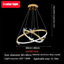 Axyaa Butterfly Chandelier Ring Pendant Lamp for Living Room and Bedroom