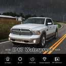 Axyaa LED Fog Lamp & DRL for Dodge Ram 1500 2013-2018 White Waterproof Car Accessories
