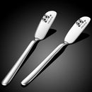 Axyaa Stainless Steel Cheese Butter Knife Set of 2/4 Spreader Kitchen Gadgets