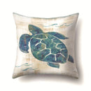 Axyaa Animal Print Polyester Throw Pillow Cover 45x45CM