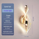 Axyaa Nordic Acrylic LED Wall Lamps for Home Decor and Indoor Lighting
