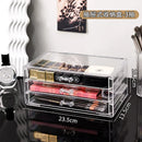 Axyaa Clear Acrylic Makeup Organizer Drawer Stackable Storage Jewelry Box