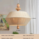 Axyaa Cotton Thread Pendant Lights Modern LED Ceiling Chandelier, Bedroom Hang Lamp