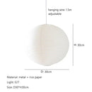 Axyaa Japanese Lantern Style Pendant Light for Modern Home Decor