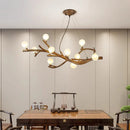 Axyaa Modern LED Pendant Chandelier for Home Decor and Indoor Lighting