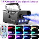 Axyaa 500W RGB LED Smoke Machine with Remote Control for Stage DJ Disco Party