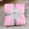 Axyaa Coral Fleece Winter Blanket - Soft & Warm Sofa Bedspread Plaid