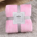 Axyaa Coral Fleece Winter Blanket - Soft & Warm Sofa Bedspread Plaid