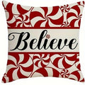 Axyaa Merry Christmas Pillow Cover for Festive Home Decor