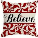 Axyaa Merry Christmas Pillow Cover for Festive Home Decor