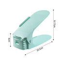 Axyaa Adjustable Shoe Organiser - Top & Bottom Compartments, Space-Saving Design