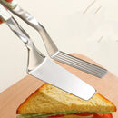Axyaa Stainless Steel Food Clip: Multi-Use BBQ Tongs for Steak, Pizza, Sushi