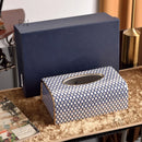 Axyaa Luxury Ceramic Drawer Tissue Box for Home Decor, Creative Living Room Decoration