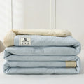 Axyaa Solid Color Simple Summer Quilt | Lightweight Air Conditioner Quilt for Dormitory