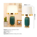Axyaa Luxe Ceramic Table Lamp for Elegant Living Spaces