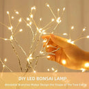 Axyaa LED Bonsai Tree Light with Remote Control Night Lamp for Home Decoration