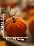 Axyaa Velvet Pumpkin Decoration Set for Fall Home Decor & Gifts