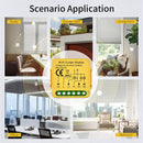 Axyaa Smart Curtain Switch for Roller Shutter Blinds with WiFi ZigBee Control