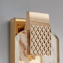 Axyaa Crystal Wall Lamp: Light Luxury for Living Room, Bedroom, Villa Stair