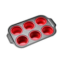 Axyaa Silicone Cake Mold: Foldable Baking Molds for Easy Release & DIY Cake Decorating