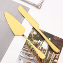 Axyaa Wedding Cake Cutter Set: Stainless Steel Flatware, Elegant Cake Cutting Utensils