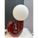 Axyaa Glass Spherical Table Lamp: Modern Minimalist Art Decoration for Hotel, Bedroom, Living Room