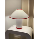 Axyaa Colette Table Lamp - Designer Cotton Retro Desk Light