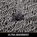 Axyaa Chenille Bath Mat: Soft, Absorbent, Anti-Slip Rug for Bathroom & Shower