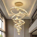 Axyaa Modern Pendant Light Indoor LED Chandelier Ceiling Lamp Dining Room Decoration