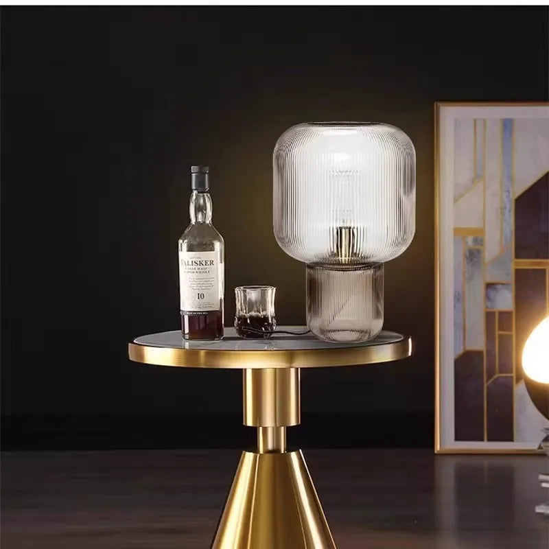 Axyaa Nordic Minimalist Bedroom Bedside Lamp
