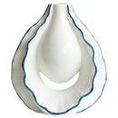 Axyaa Blue Line Drawing Ceramic Vase - Nordic Style Desktop Decoration