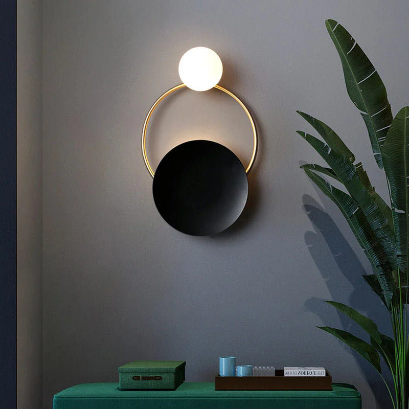 Nordic Minimalist LED Wall Sconce Axyaa Brand Modern Bedroom Lamp