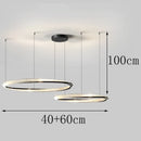 Axyaa Modern Pendant Ceiling Chandelier for Indoor Dining Room & Living Room Lighting