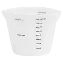 Axyaa Silicone Measuring Jug 500ml Mixing Cup Kitchen Baking Tool