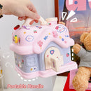 Axyaa Large Cute Piggy Bank Lock Box Adult Kids Women Birthday Gift