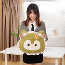 Axyaa Rural Style Animal Plush Pillow - Cute Sofa Cushion for Home and Dormitory