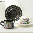 Axya Vintage Floral Ceramic Dining Set