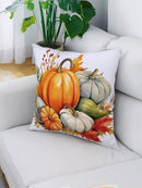 Axyaa Pumpkin Thanksgiving Throw Pillow Covers 45X45CM