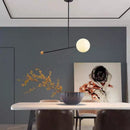 Nordic Minimalist Art Pendant Light for Dining Room by Axyaa