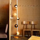 Axyaa Glass Ball Floor Lamp: Modern Mood Lighting for Home Decoration